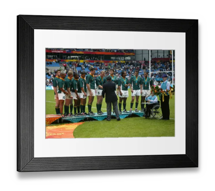 Framed Print : South Africa Recieve Bronze Framed Print : South Africa Recieve Bronze