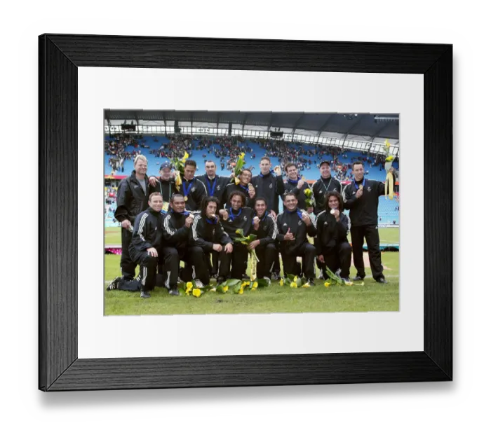 Framed Print : New Zealand Rugby 7s Team Framed Print : New Zealand Rugby 7s Team