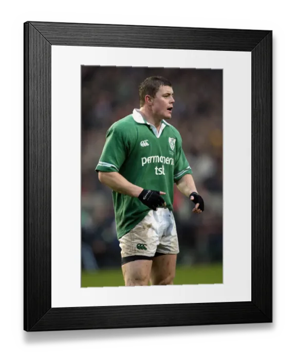 Framed Print : Brian O Driscoll Framed Print : Brian O Driscoll