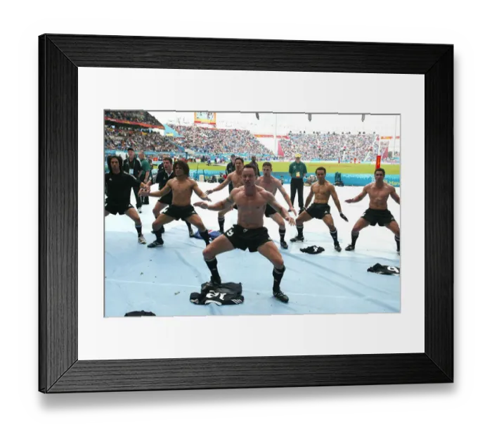 Framed Print : New Zealand Perform The Hacka Framed Print : New Zealand Perform The Hacka