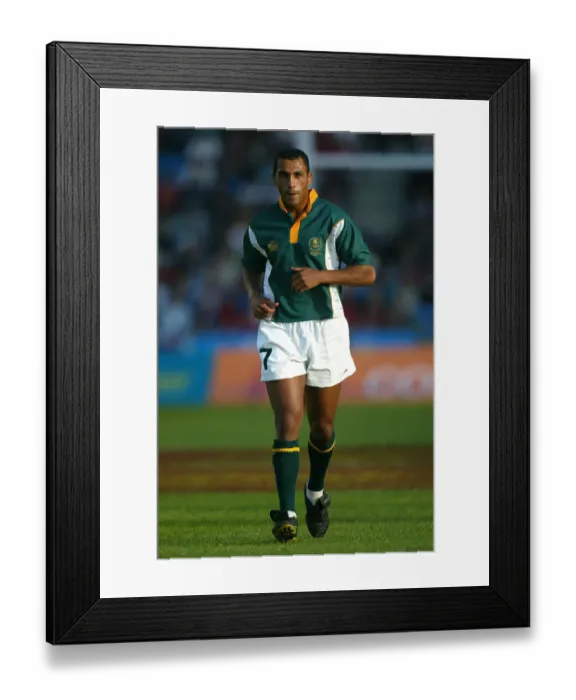 Framed Print : Rory Kerr South Africa Rugby Union Commonwealth Games 2002 City Of Manchester Stadium