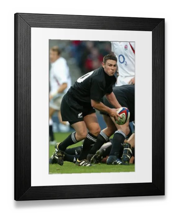 Framed Print : Danny Lee. New Zealand Rugby Union England V New Zealand Twickenham Framed Print : Danny Lee. New Zealand Rugby Union England V New Zealand Twickenham