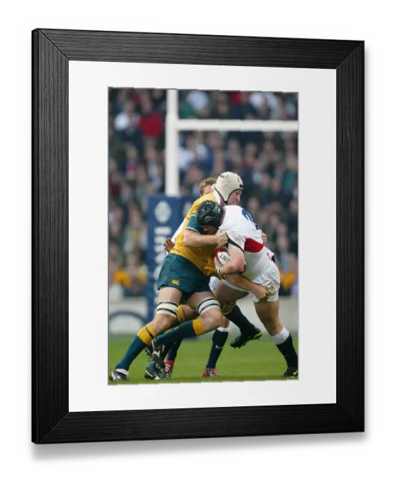 Framed Print : Phil Vickery & Justin Harrison Framed Print : Phil Vickery & Justin Harrison