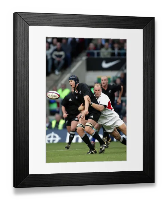 Framed Print : Dallaglio & Ali Williams Framed Print : Dallaglio & Ali Williams