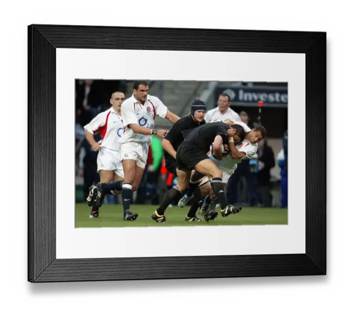 Framed Print : Jason Robinson & Taine Randell