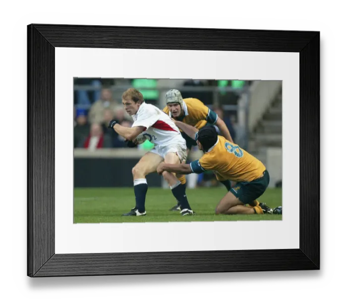 Framed Print : Matt Dawson & Toutai Kefu Framed Print : Matt Dawson & Toutai Kefu