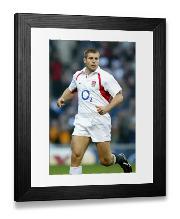 Framed Print : Ben Cohen England and Northampton Saints England V Australia Twickenham Framed Print : Ben Cohen England and Northampton Saints England V Australia Twickenham