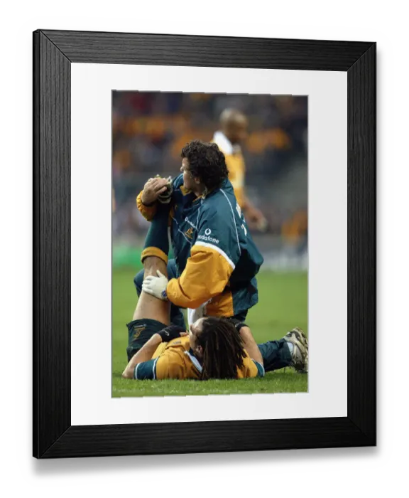 Framed Print : George Smith Receives Help Framed Print : George Smith Receives Help