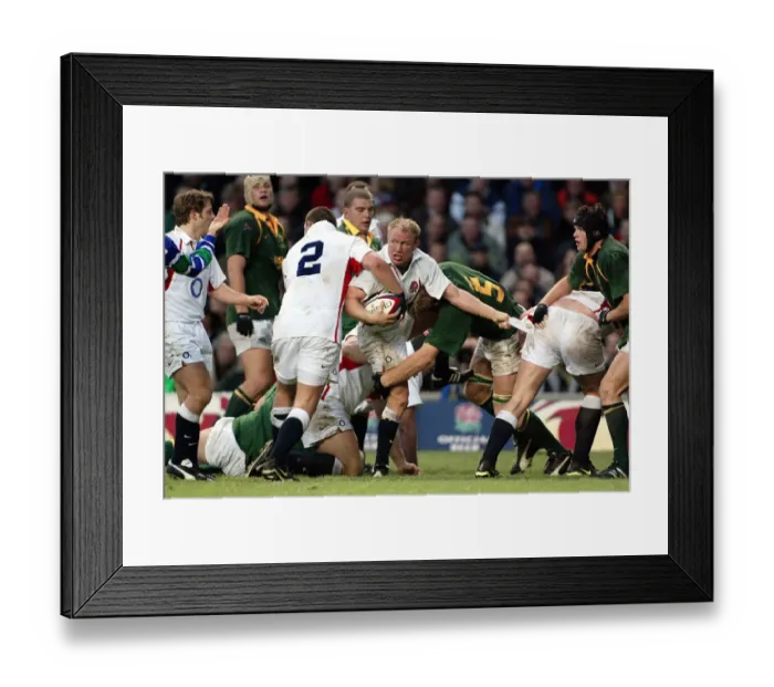 Framed Print : Neil Back, Aj Venter Framed Print : Neil Back, Aj Venter