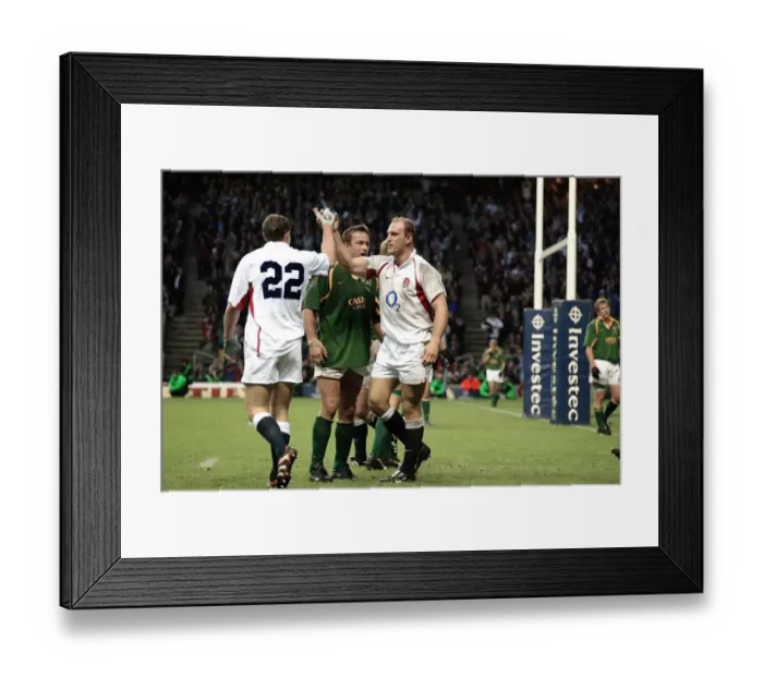 Framed Print : Lawrence Dallaglio, Stimpson Framed Print : Lawrence Dallaglio, Stimpson