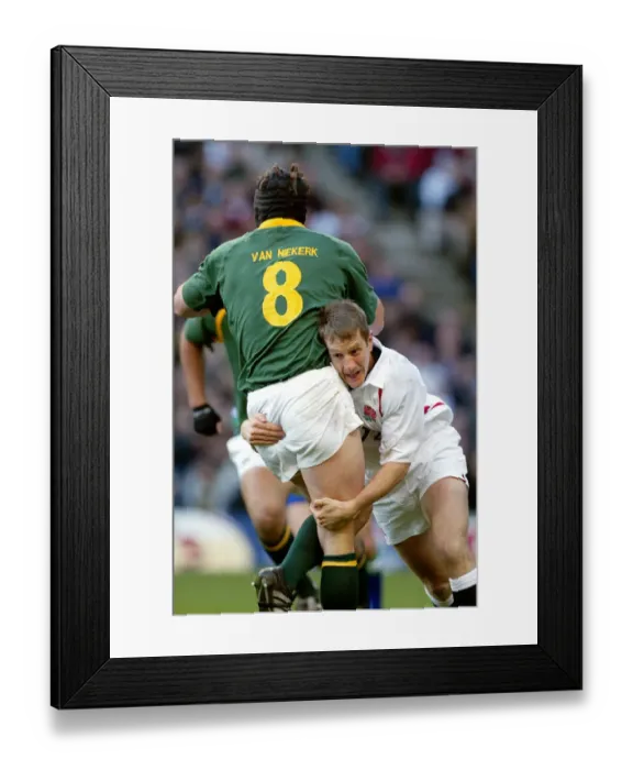Framed Print : Joe Van Niekerk & Greenwood