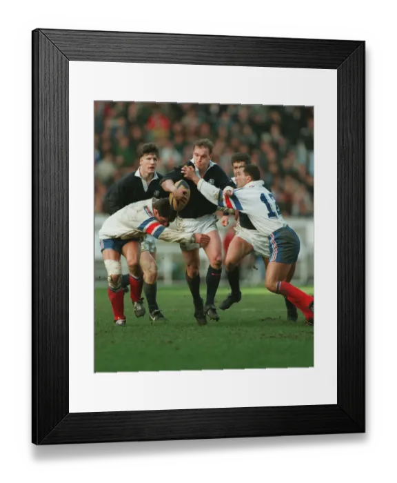 Framed Print : Townsend Bursts Through French Framed Print : Townsend Bursts Through French