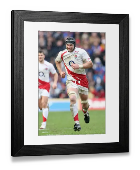 Framed Print : Steve Borthwick