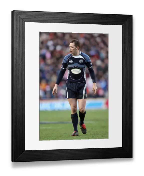 Framed Print : Dan Parks Scotland and Glasgow Warriors Scotland V England Murrayfield Framed Print : Dan Parks Scotland and Glasgow Warriors Scotland V England Murrayfield