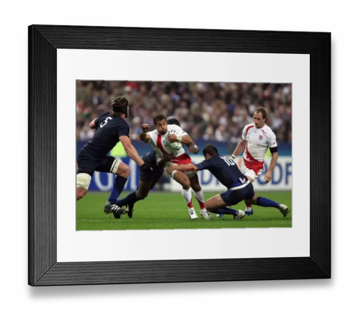 Framed Print : Jason Robinson Getting Tackled Framed Print : Jason Robinson Getting Tackled