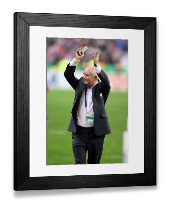 Framed Print : Brain Ashton Celebrates Framed Print : Brain Ashton Celebrates