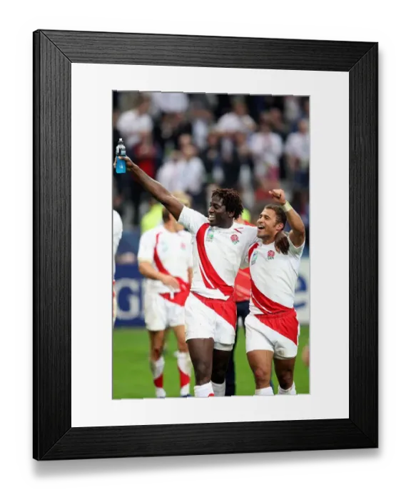 Framed Print : Paul Sackey & Jason Robinson Framed Print : Paul Sackey & Jason Robinson
