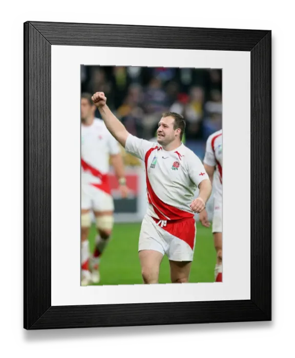 Framed Print : Mark Regan Celebrates Framed Print : Mark Regan Celebrates