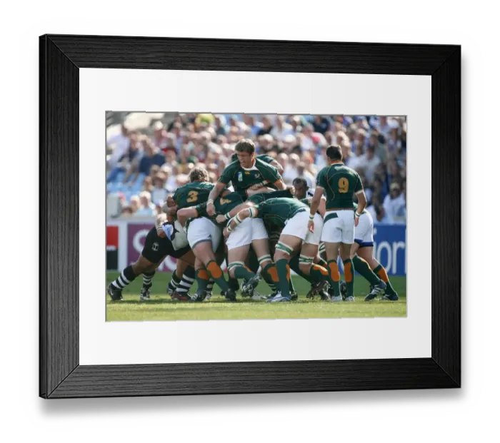 Framed Print : Juan Smith In The Ruck Framed Print : Juan Smith In The Ruck