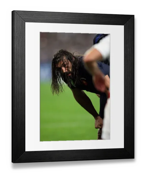 Framed Print : Sebastien Chabal Framed Print : Sebastien Chabal
