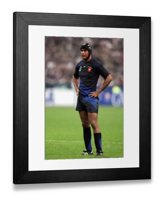 Framed Print : Thierry Dusautoir Framed Print : Thierry Dusautoir