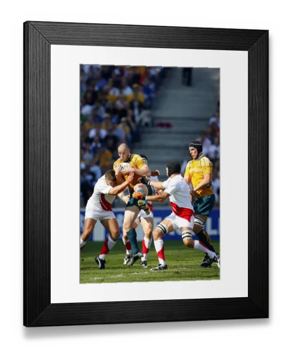 Framed Print : Stirling Mortlock & Nick Easter Framed Print : Stirling Mortlock & Nick Easter