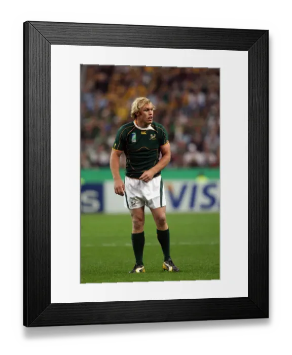 Framed Print : Schalk Burger