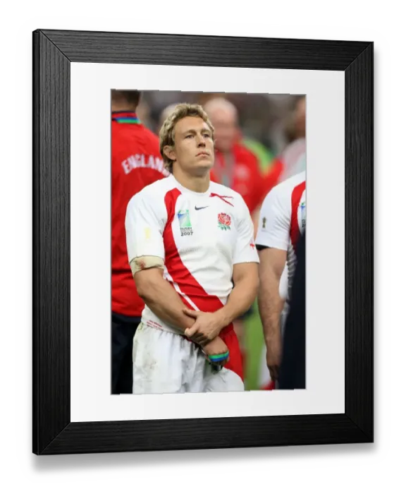 Framed Print : Dispondent Jonny Wilkinson Framed Print : Dispondent Jonny Wilkinson