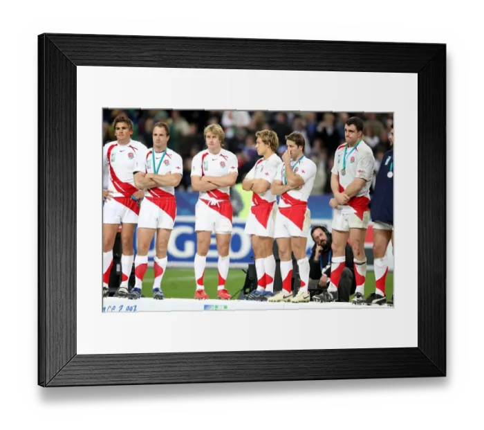 Framed Print : Very Unhappy England Players Framed Print : Very Unhappy England Players