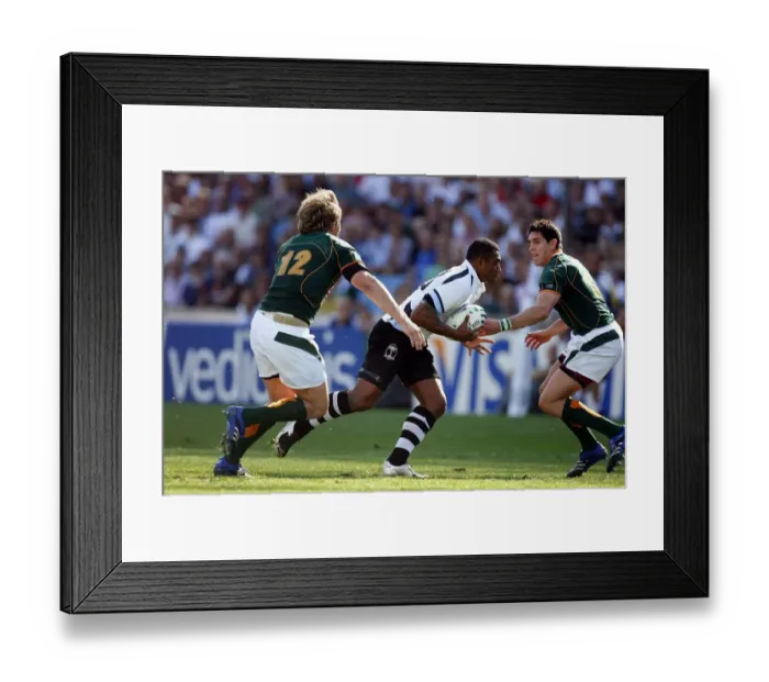 Framed Print : Kameli Ratuvou & Francois Steyn Framed Print : Kameli Ratuvou & Francois Steyn