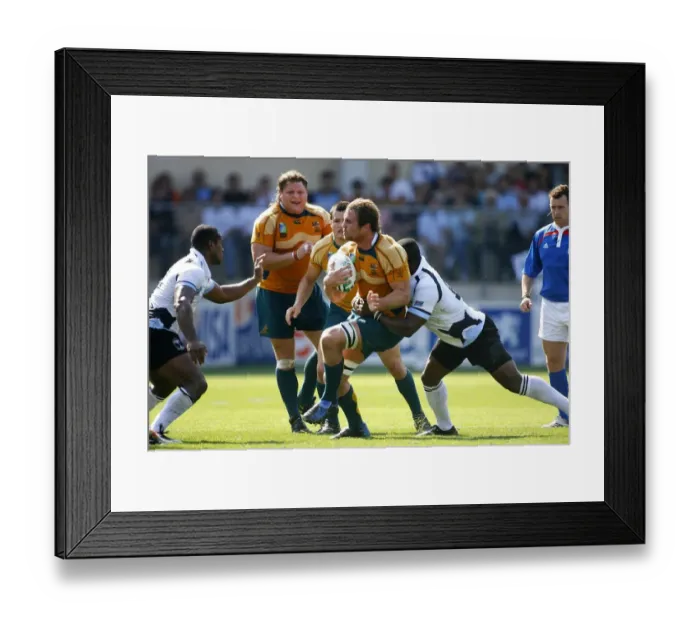 Framed Print : Rocky Elsom In Action Framed Print : Rocky Elsom In Action
