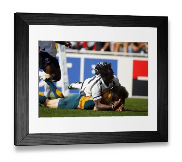 Framed Print : Drew Mitchell Scores Try Framed Print : Drew Mitchell Scores Try