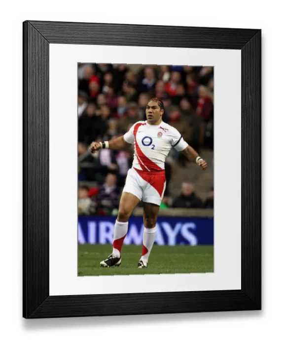Framed Print : Lesley Vainikolo On Debut Framed Print : Lesley Vainikolo On Debut