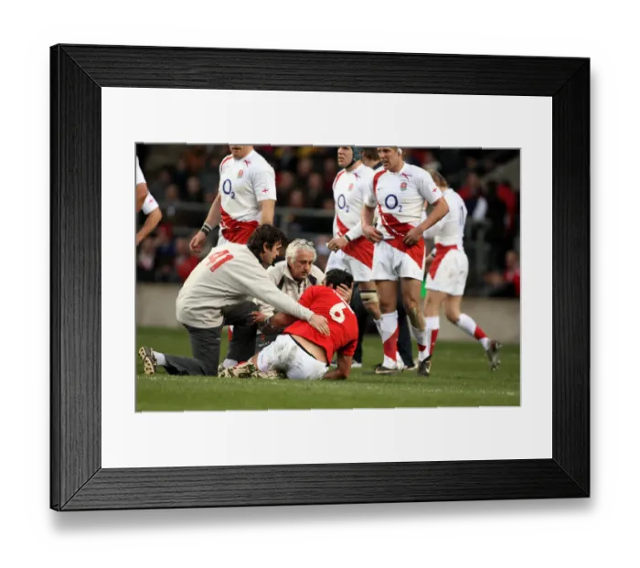 Framed Print : Jonathan Thomas Injury Framed Print : Jonathan Thomas Injury