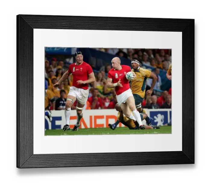 Framed Print : Tom Shanklin & George Gregan