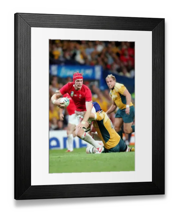 Framed Print : Alun-Wyn Jones & Nathan Sharpe Framed Print : Alun-Wyn Jones & Nathan Sharpe