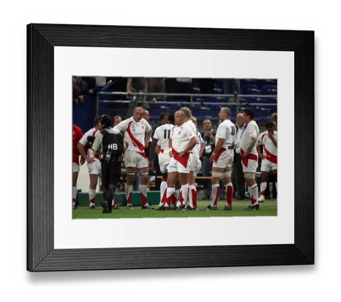 Framed Print : Dejection South Africa V England South Africa V England Stade France Framed Print : Dejection South Africa V England South Africa V England Stade France
