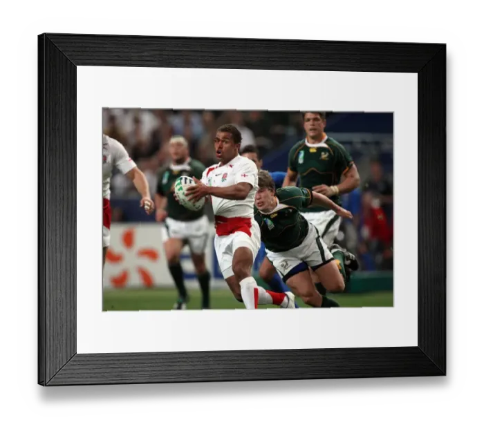 Framed Print : Jason Robinson & Francois Steyn Framed Print : Jason Robinson & Francois Steyn