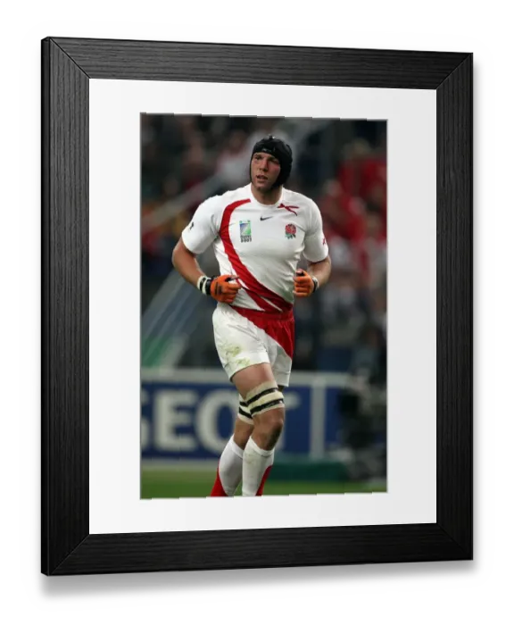 Framed Print : Ben Kay England and Leicester Tigers Rugby Union South Africa V England Stade France Framed Print : Ben Kay England and Leicester Tigers Rugby Union South Africa V England Stade France