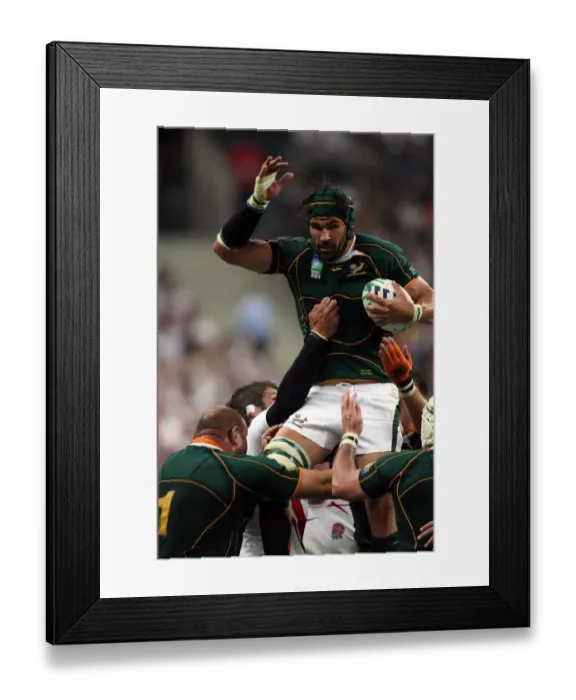Framed Print : Victor Matfield Framed Print : Victor Matfield