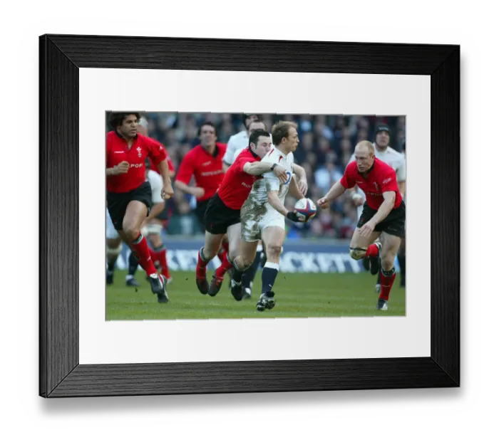 Framed Print : Matt Dawson, Tom Shanklin & Gareth Cooper Framed Print : Matt Dawson, Tom Shanklin & Gareth Cooper