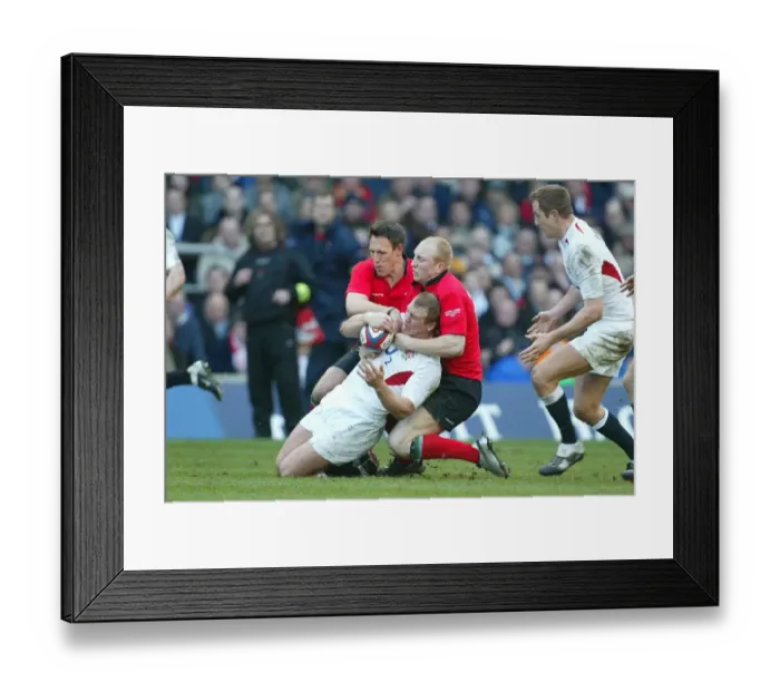 Framed Print : Mike Tindall, Martyn Williams & Mark Taylor