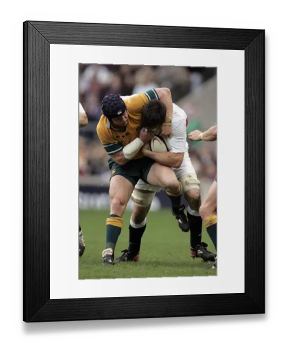 Framed Print : Elton Flatley & Martin Corry Framed Print : Elton Flatley & Martin Corry