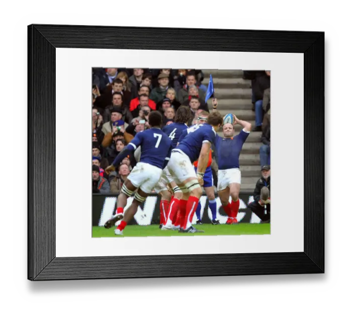 Framed Print : William Servat Throws In Line Out Framed Print : William Servat Throws In Line Out