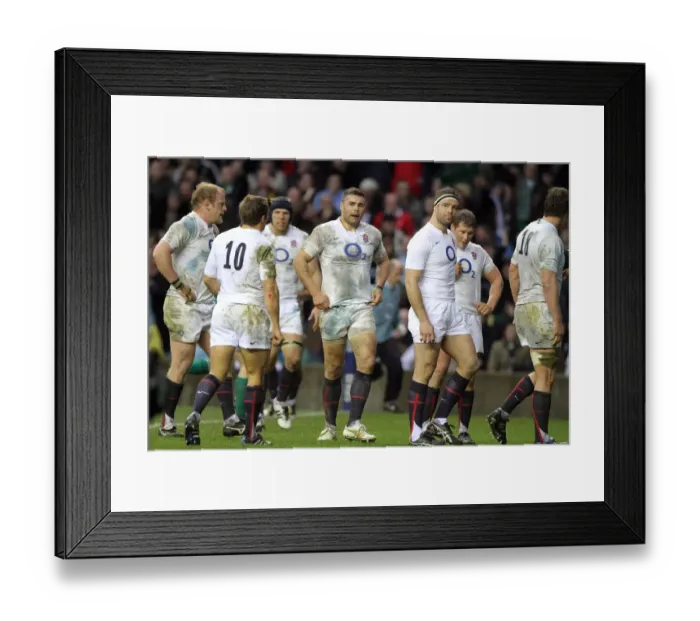 Framed Print : England Dejection