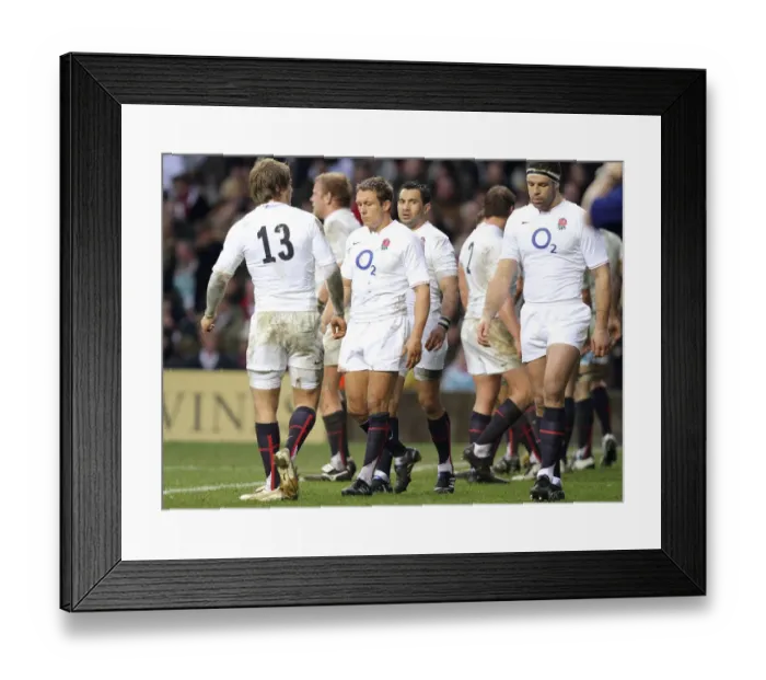 Framed Print : A Dejected Jonny Wilkinson Framed Print : A Dejected Jonny Wilkinson