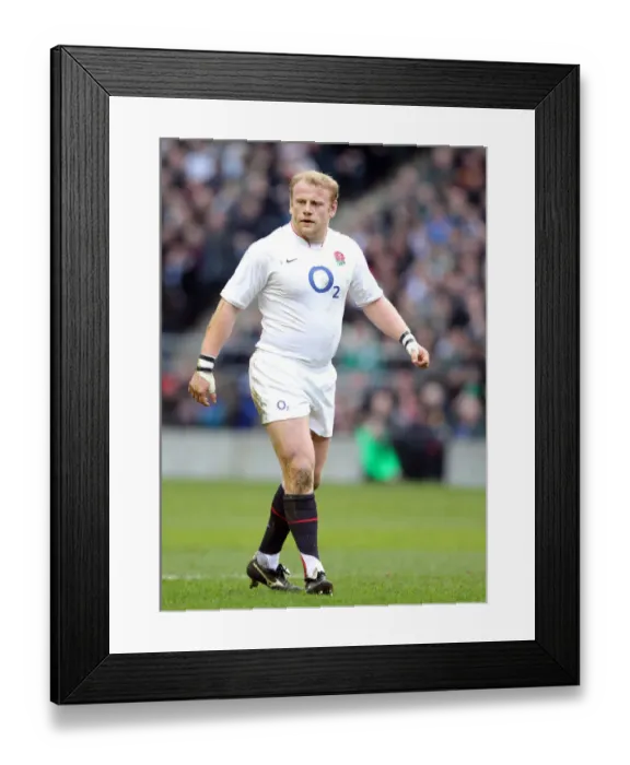 Framed Print : Dan Cole England and Leicester Tigers Rugby Union England V Ireland