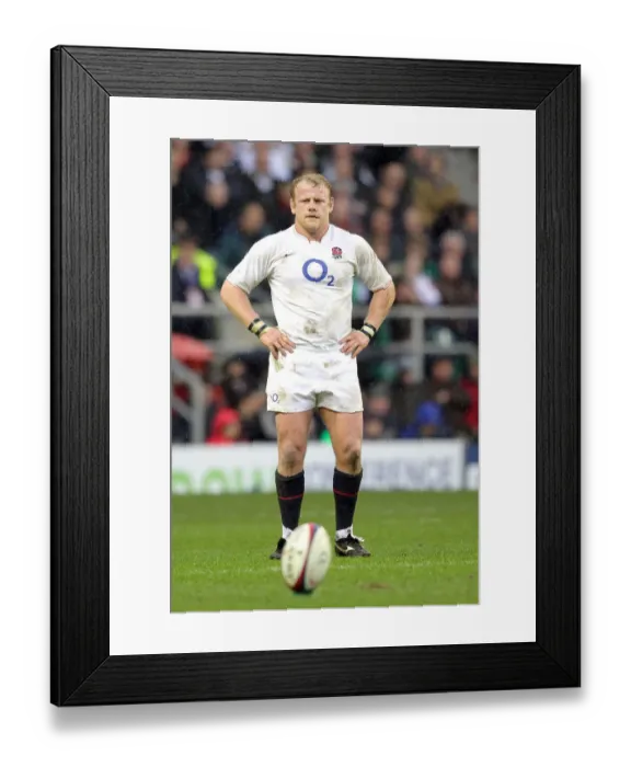 Framed Print : Dan Cole England and Leicester Tigers Rugby Union England V Ireland