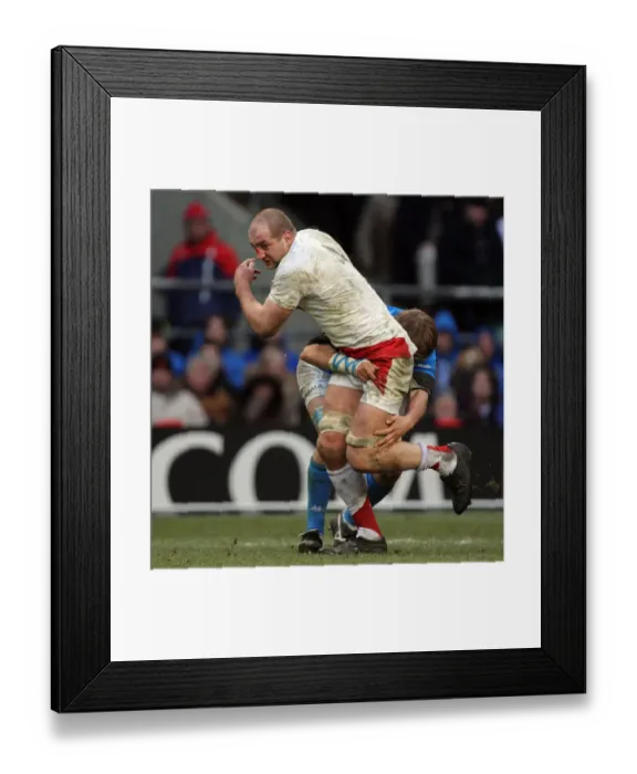 Framed Print : Steve Borthwick & Tommaso Reato