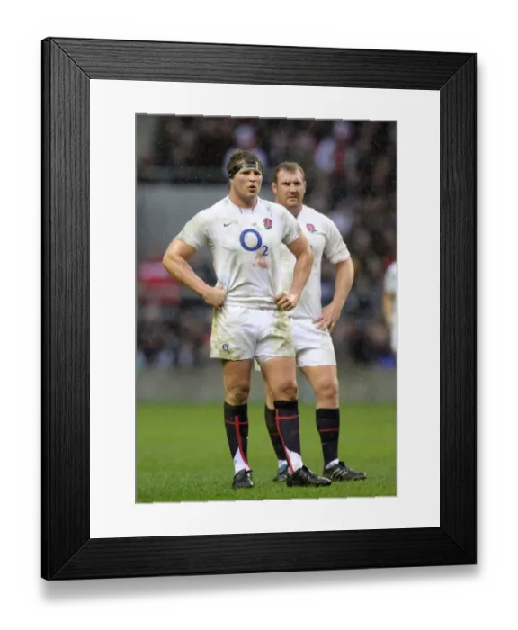Framed Print : Dylan Hartley & Tim Payne
